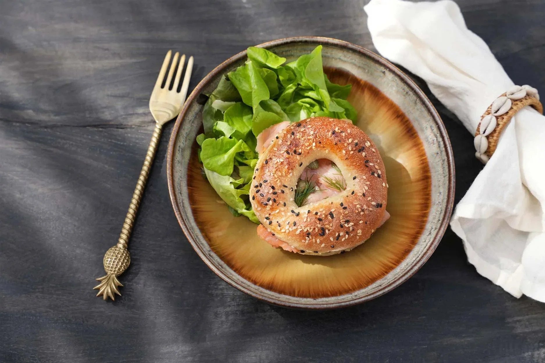 Assiette bohème chic