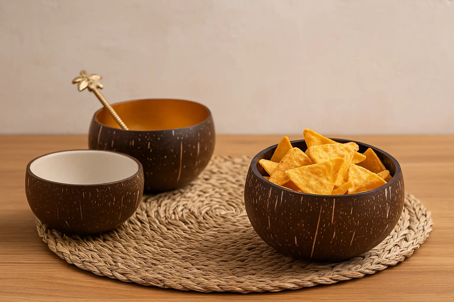 Bols en noix de coco