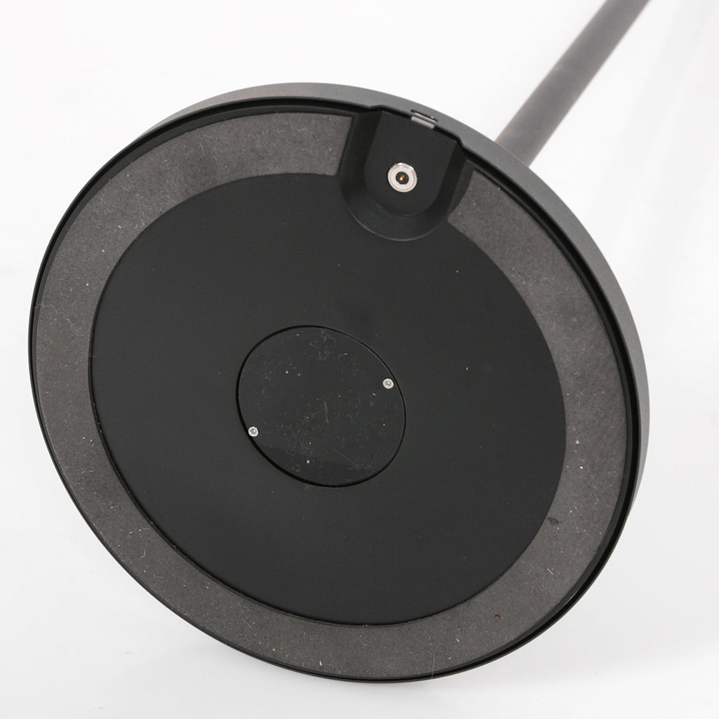 Lampadaire métal noir à bras articulé rechargeable et dimmable – H140 cm