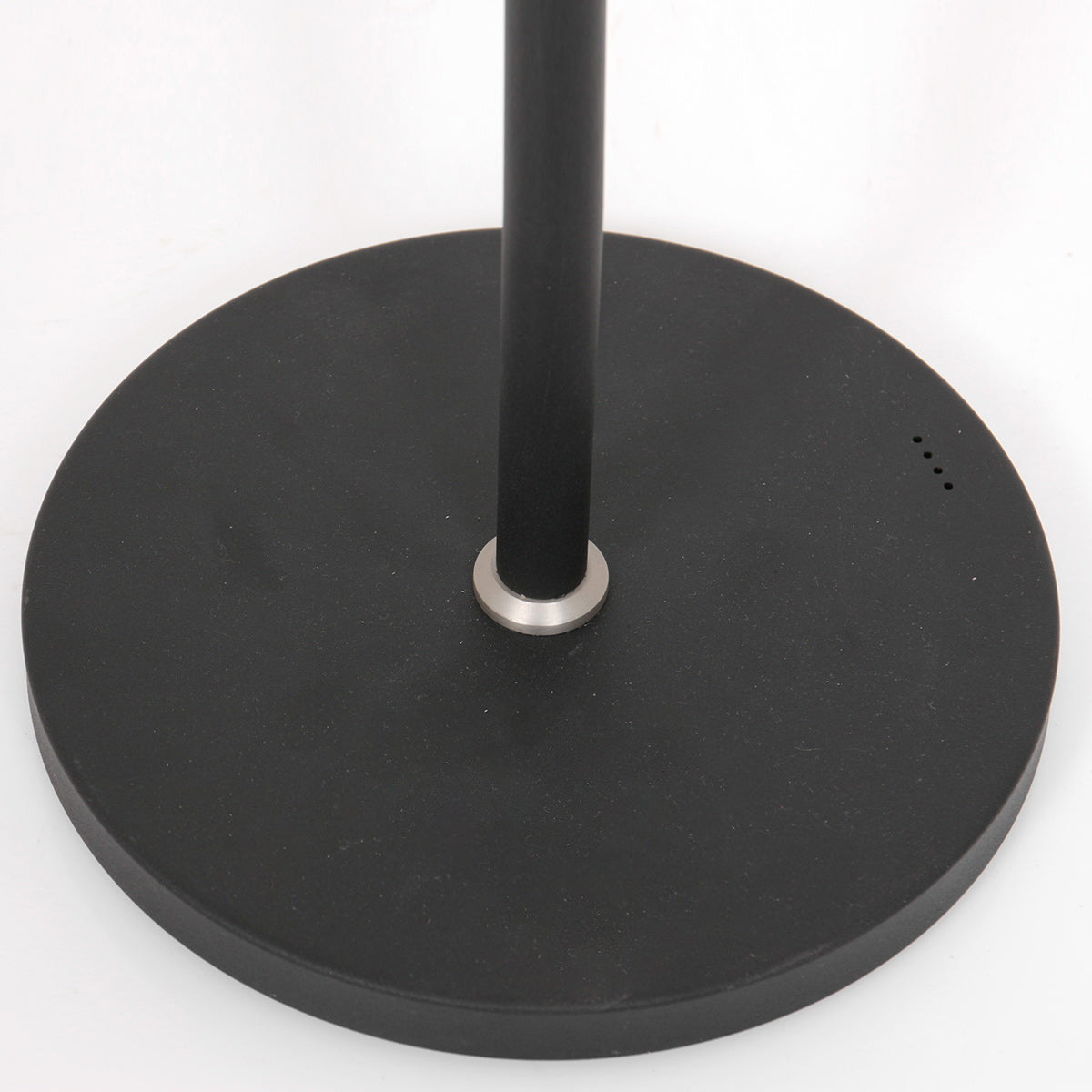 Lampadaire métal noir à bras articulé rechargeable et dimmable – H140 cm