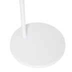 Lampadaire arc blanc fibres naturelles salon – Ø50 cm