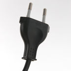 Lampadaire rotin naturel à structure articulée noire – Ø40 cm