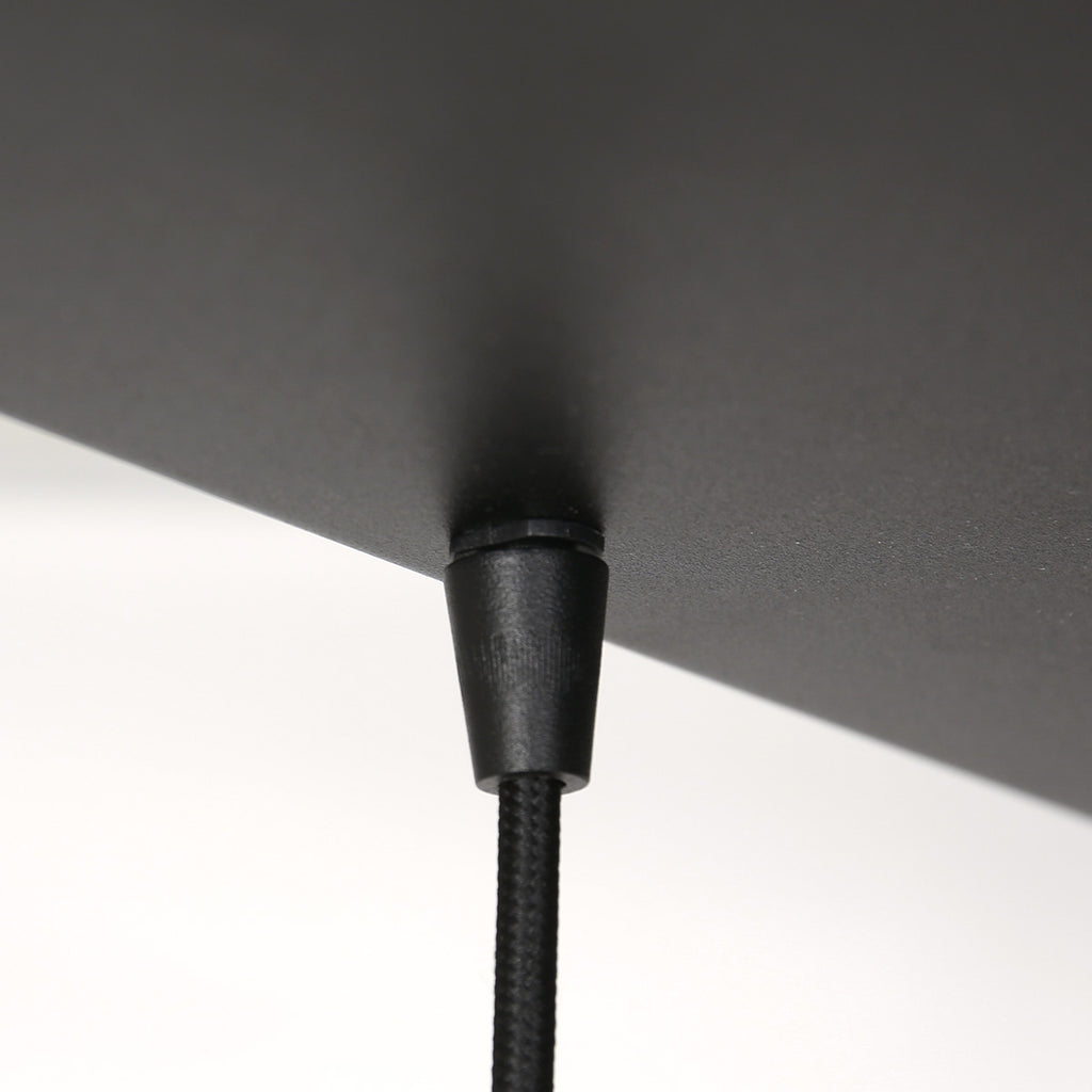 Suspension multiple en verre ambré et laiton doré pour éclairage chaleureux – 140x44 cm