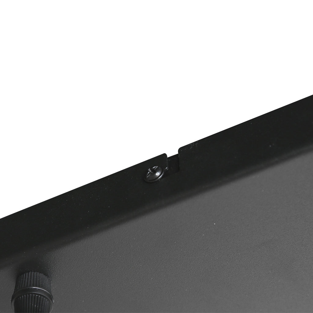 Suspension multiple en verre ambré et laiton à 9 ampoules – 150x55 cm