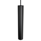 Suspension multiple noire en verre fumé à sphères ajourées – Ø60 cm