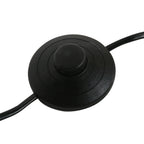 Lampadaire bambou noir moderne pour salon – Ø50 cm