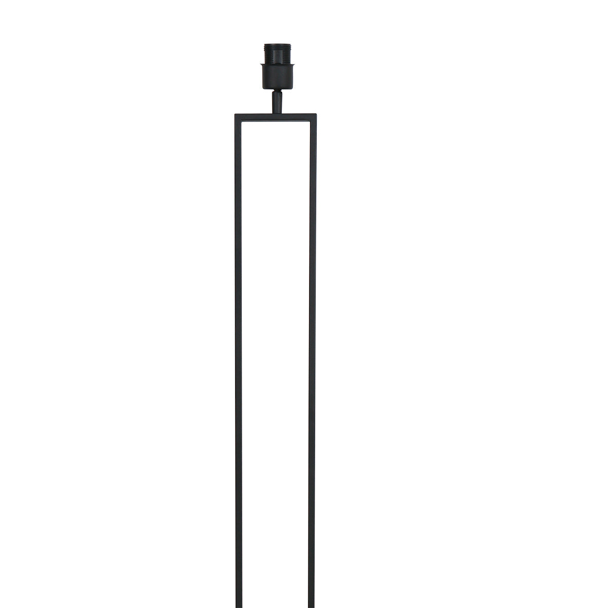 Lampadaire bambou noir moderne pour salon – Ø50 cm