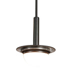 Suspension multiple en verre fumé sphères brillantes noire – Ø60 cm