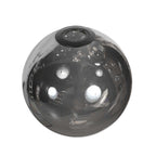 Suspension multiple en verre fumé sphères brillantes noire – Ø60 cm