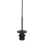 Suspension noire avec 5 abat-jours crème en ligne – 110x25 cm
