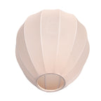 Suspension noire avec 5 abat-jours crème en ligne – 110x25 cm