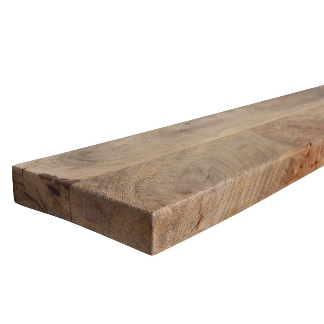 Étagère murale flottante bois manguier naturelle – 80x18 cm