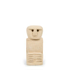 Statue décorative en grès – Silhouette anthropomorphe – H12 cm