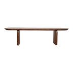 Banc en bois de manguier brun pour salle à manger – 180x35 cm