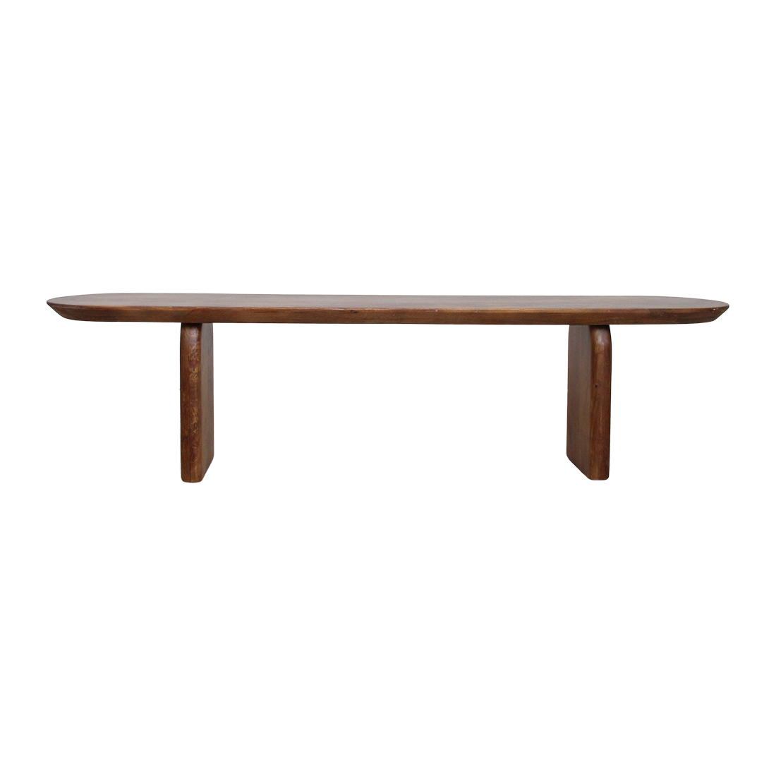 Banc en bois de manguier brun pour salle à manger – 180x35 cm