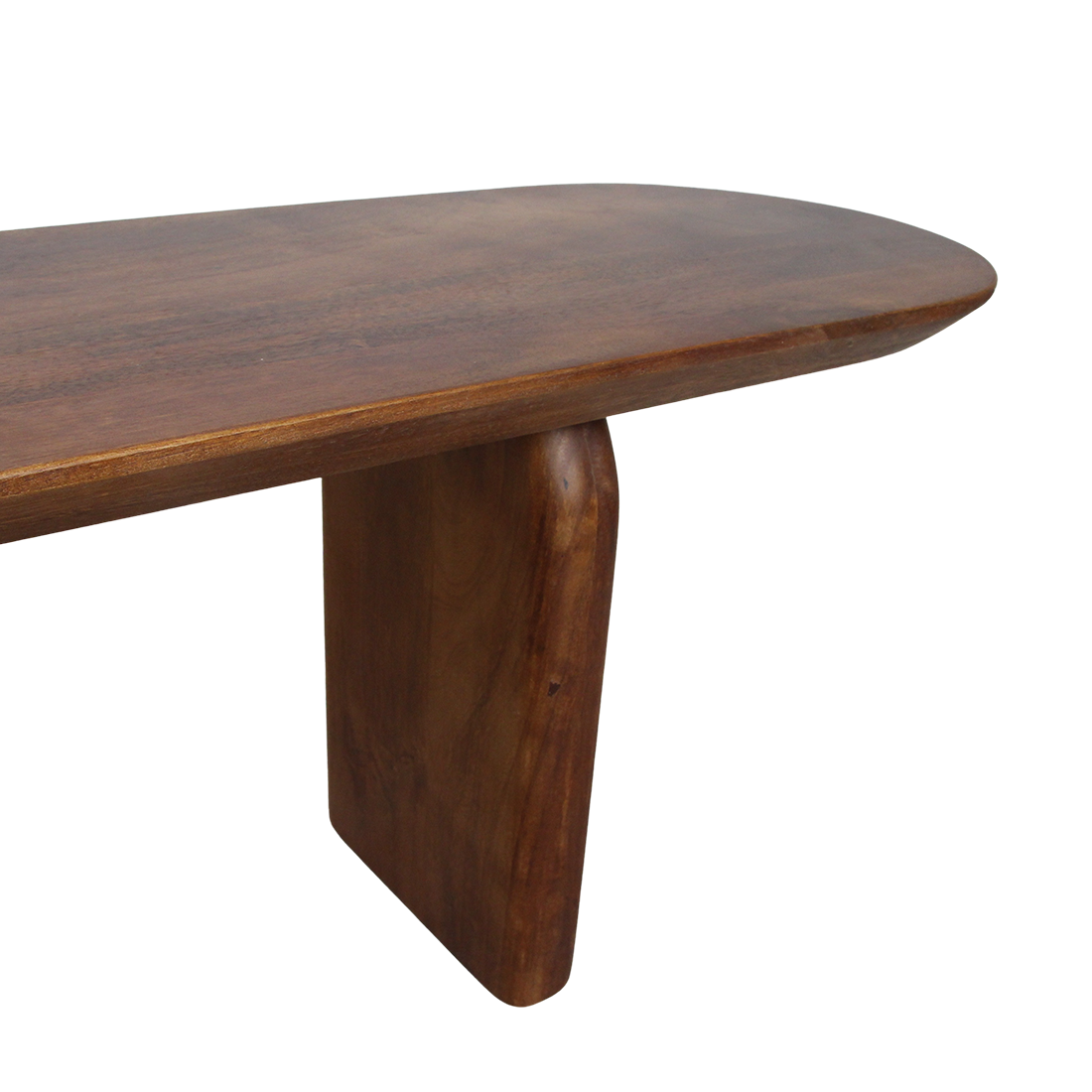 Banc en bois de manguier brun pour salle à manger – 180x35 cm