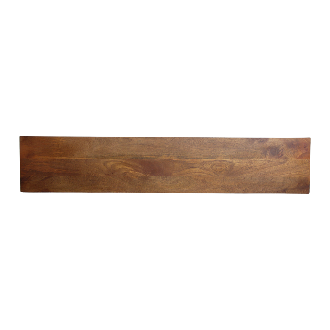 Banc salle à manger bois manguier bords arrondis – 180x35 cm