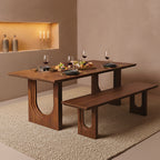 Banc en bois de manguier brun pour salle à manger – 180 cm