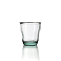 Verre en verre recyclé – Teinte bleue ondulée
