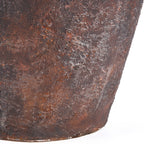 Vase amphore en terracotta patinée bordeaux – H70 cm - XXL