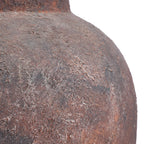 Vase amphore en terracotta patinée bordeaux – H70 cm - XXL