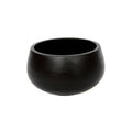 Bol en teck noir 15 cm fait main