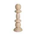 Lampadaire en rotin naturel pour salon – H140 cm
