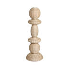 Lampadaire en rotin naturel pour salon – H140 cm