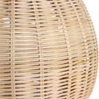 Lampadaire en rotin naturel pour salon – H140 cm