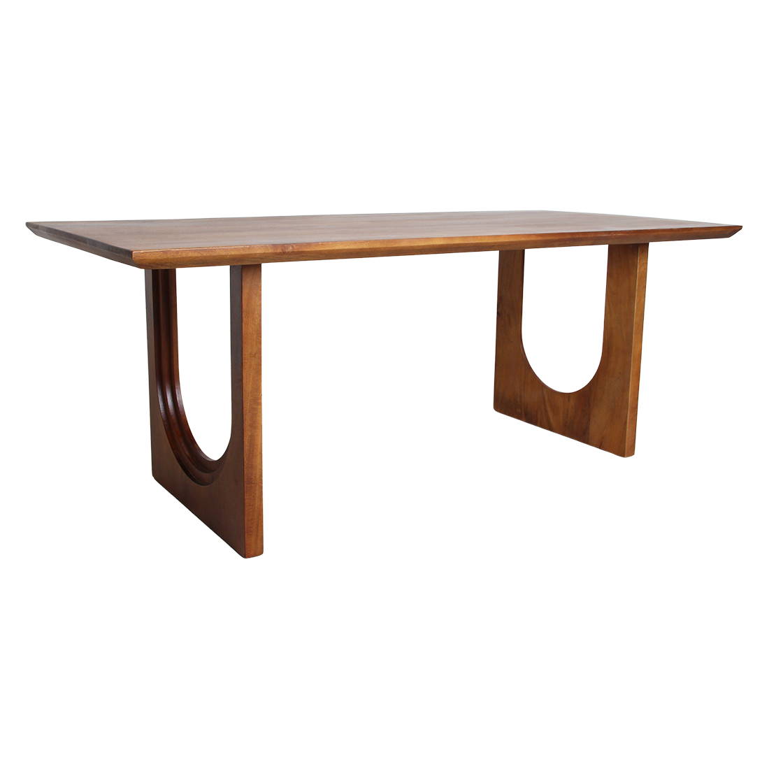 Table à manger en manguier brun moderne – 240x90 cm