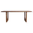 Table à manger en manguier brun moderne – 240x90 cm