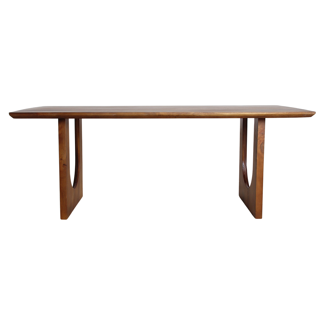 Table à manger en manguier brun moderne – 240x90 cm