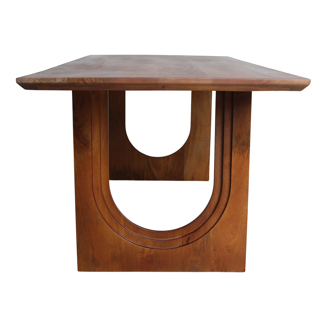 Table à manger en manguier brun moderne – 240x90 cm