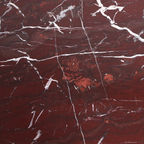 Table basse marbre bordeaux veiné bois clair salon – 120x65 cm