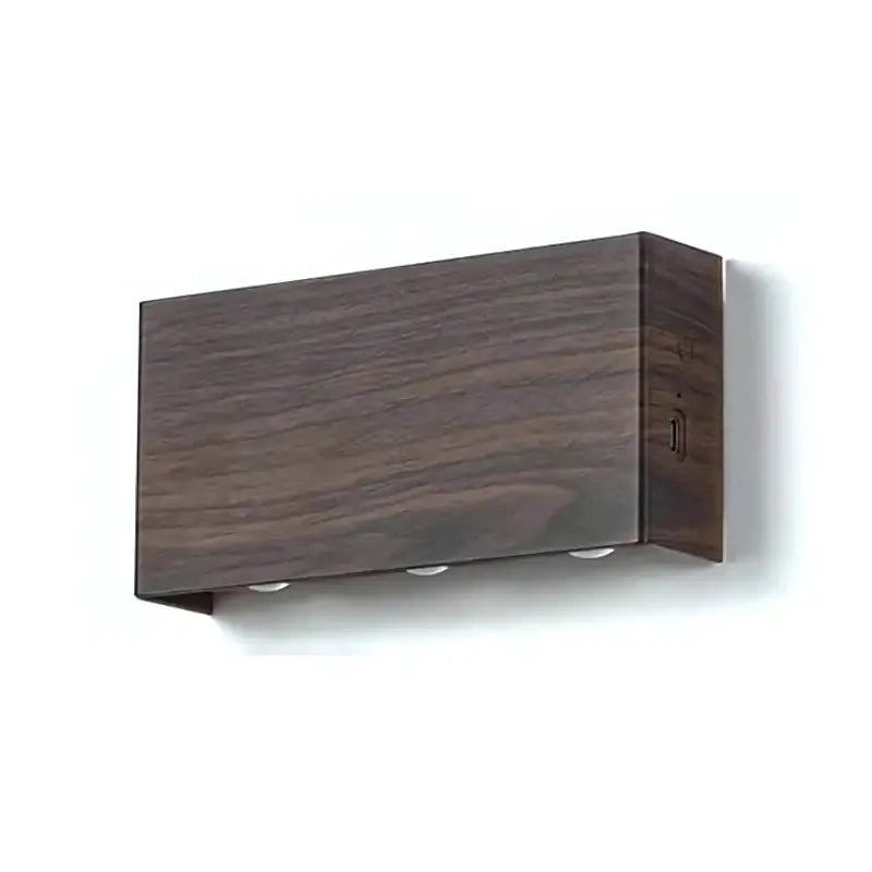 Applique murale rectangulaire bois