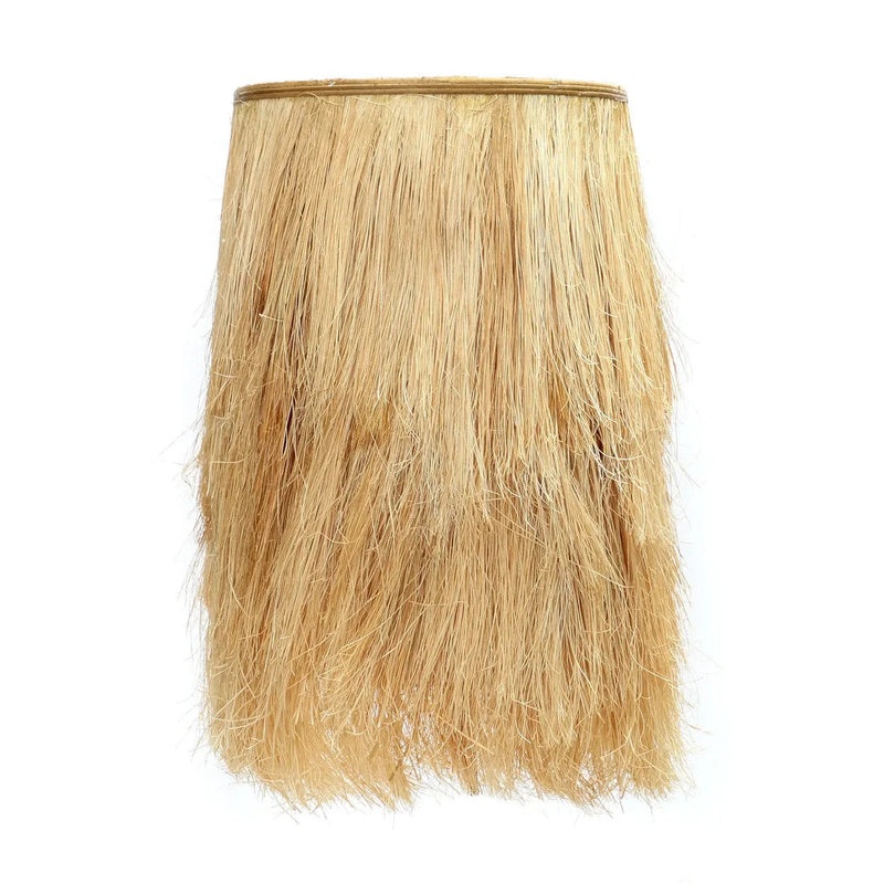 Applique murale en fibres naturelles à franges longues – H35 cm