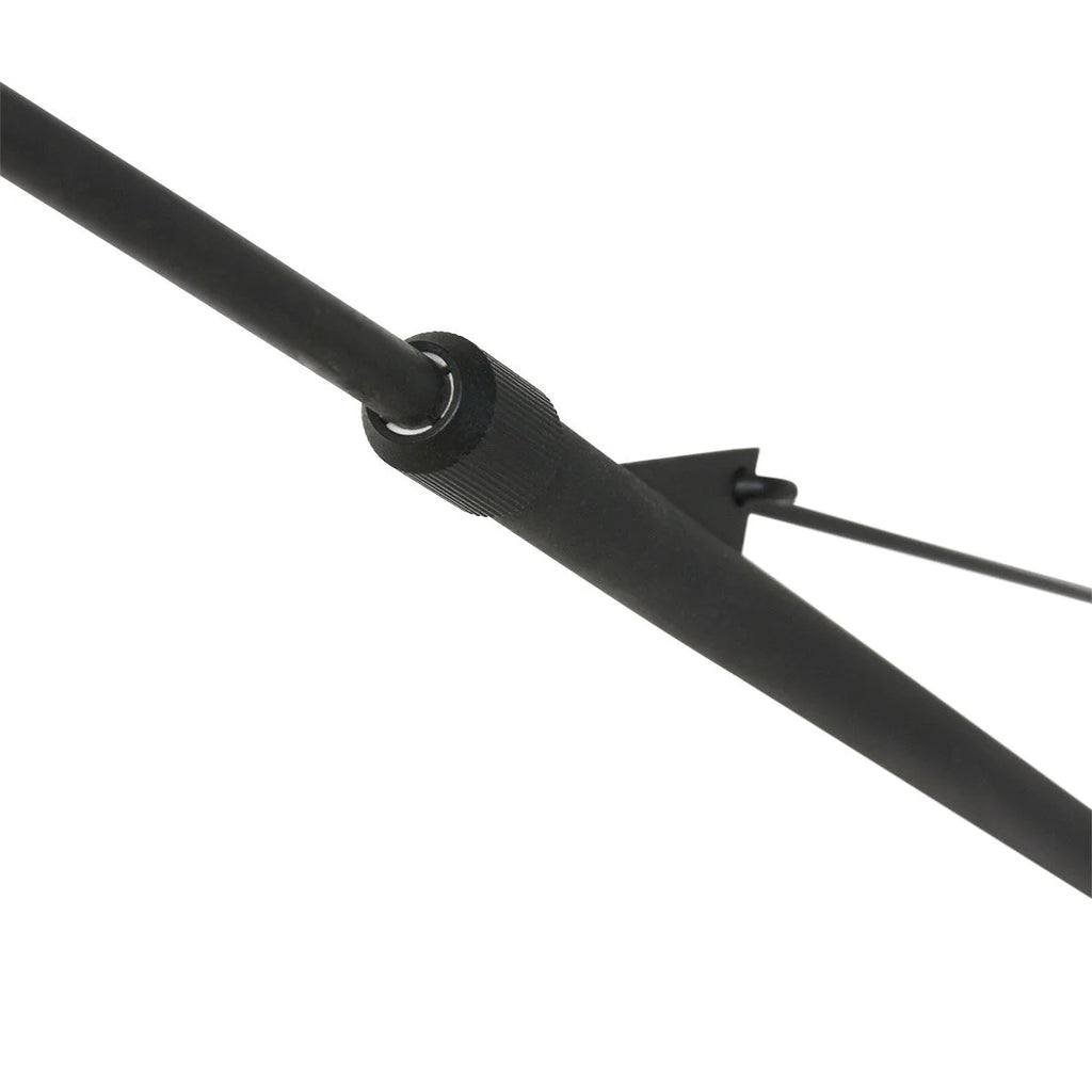 Applique murale en métal noir avec bras et abat-jour blanc en lin pour décoration intérieure