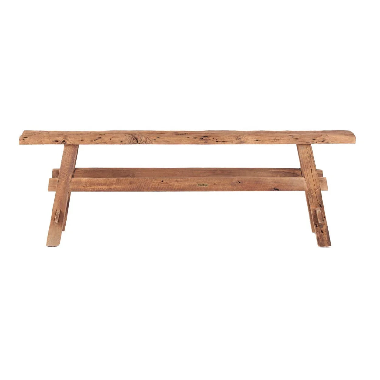Banc en teck massif 150 cm pour entrée ou chambre