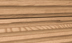 Commelle minimaliste bois clair chambre, planches bois clair grain naturel
