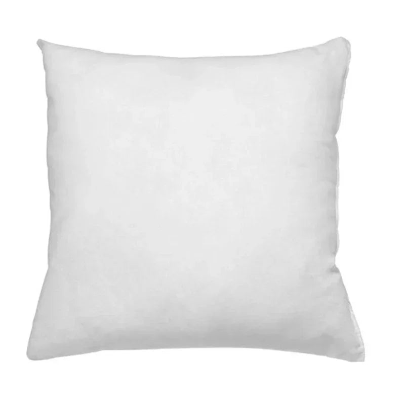 Coussin intérieur carré blanc en polyester moelleux – 60x60 cm