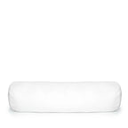 Coussin intérieur rectangulaire blanc 35x100 avec oreiller bolster blanc régulier
