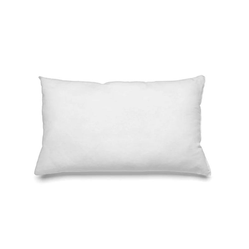 Coussin intérieur rectangulaire – Blanc – 50x30 cm