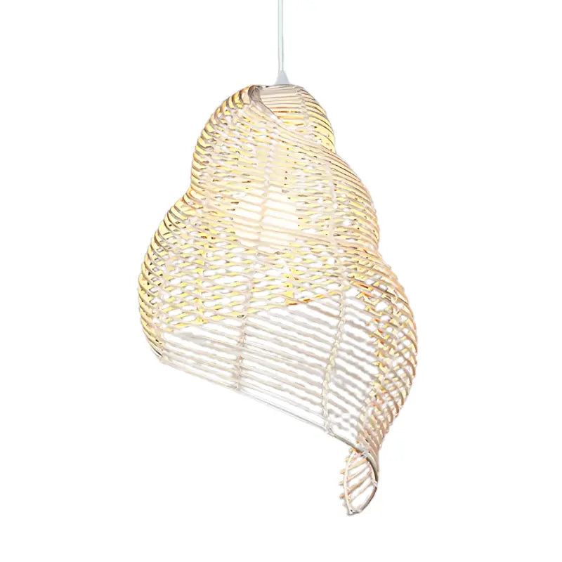 Grand lustre bambou