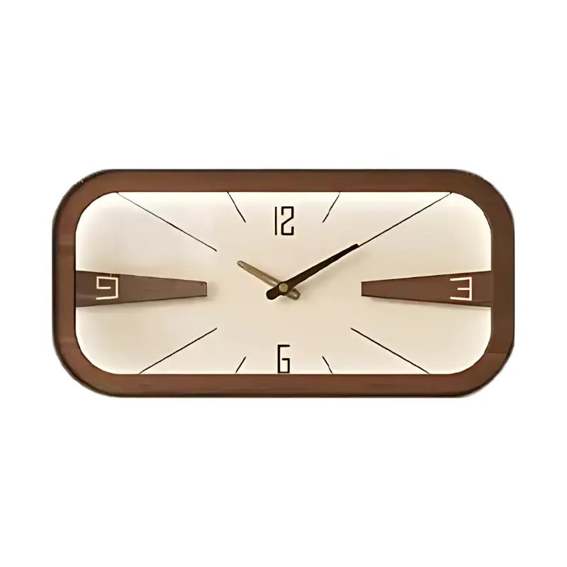 Horloge murale vintage en bois