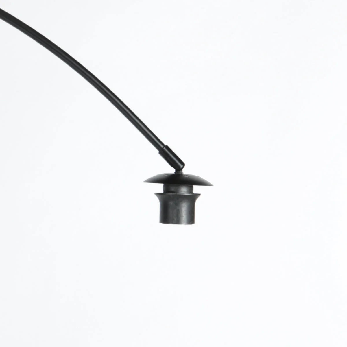 Connecteur de câble noir pour lampadaire arc métal H190 cm