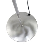 Base de lampe en métal brossé pour lampadaire ajustable de lecture H50 cm