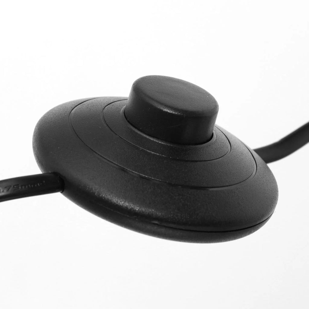 Interrupteur noir pour lampadaire en bois naturel H170 cm avec abat-jour tressé