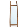 Miroir en teck recyclé 170 cm autoportant rectangulaire