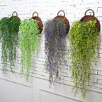 Panier mural en osier pour plantes lot de 4