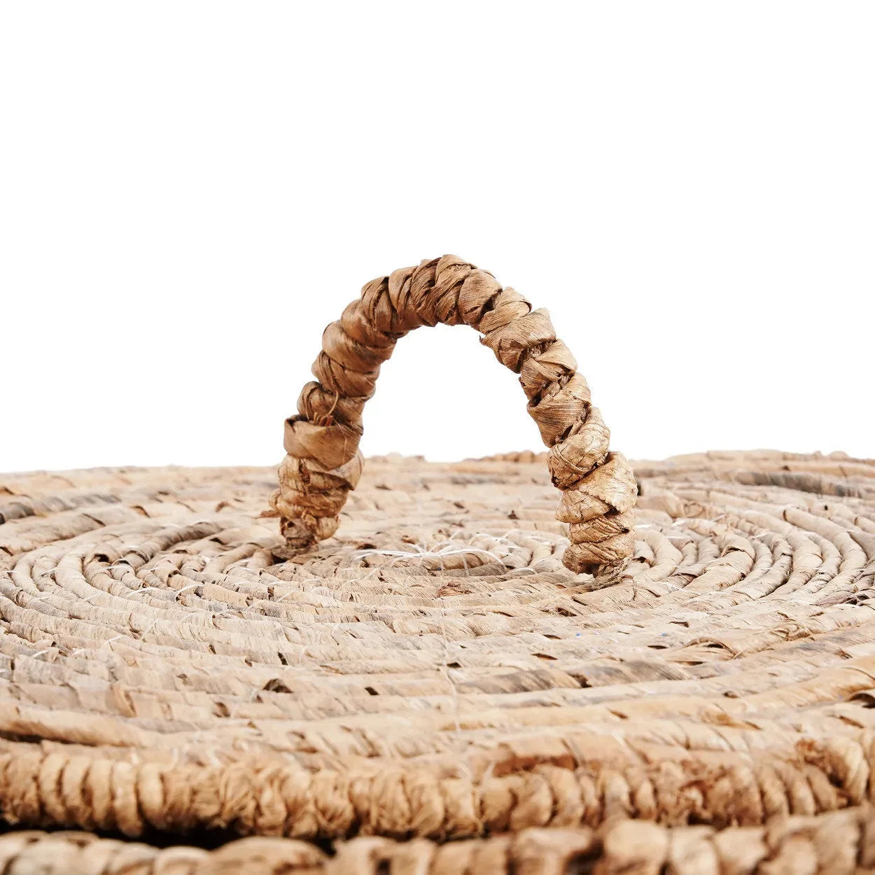 Paniers en feuilles de bananier naturel 50 cm – Lot de 2